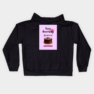 You had me at gateau! Kids Hoodie